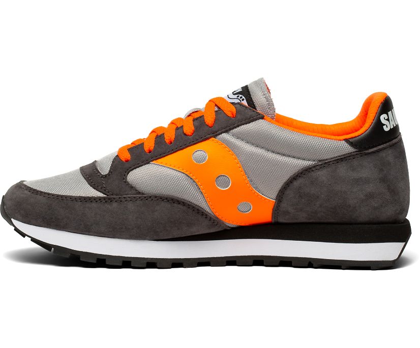 Saucony Jazz 81 Women's Originals Grey / Orange / White | Canada 026MQZA